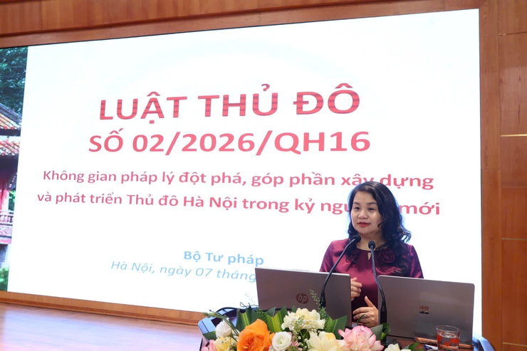 XÃ VÂN ĐÌNH TỔ CHỨC QUÁN TRIỆT, PHỔ BIẾN LUẬT THỦ ĐÔ NĂM 2026- Ảnh 2.