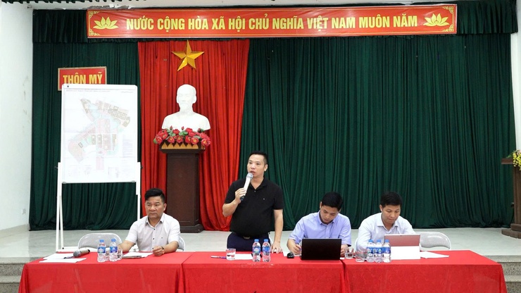 XÃ BÌNH MINH TỔ CHỨC HỘI NGHỊ TRIỂN KHAI CÔNG TÁC GIẢI PHÓNG MẶT BẰNG PHỤC VỤ DỰ ÁN KHU ĐÔ THỊ THANH HÀ A, B- Ảnh 4.