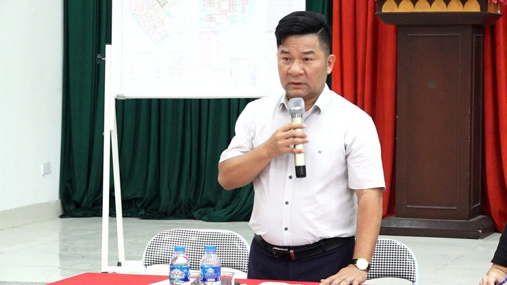 XÃ BÌNH MINH TỔ CHỨC HỘI NGHỊ TRIỂN KHAI CÔNG TÁC GIẢI PHÓNG MẶT BẰNG PHỤC VỤ DỰ ÁN KHU ĐÔ THỊ THANH HÀ A, B- Ảnh 1.