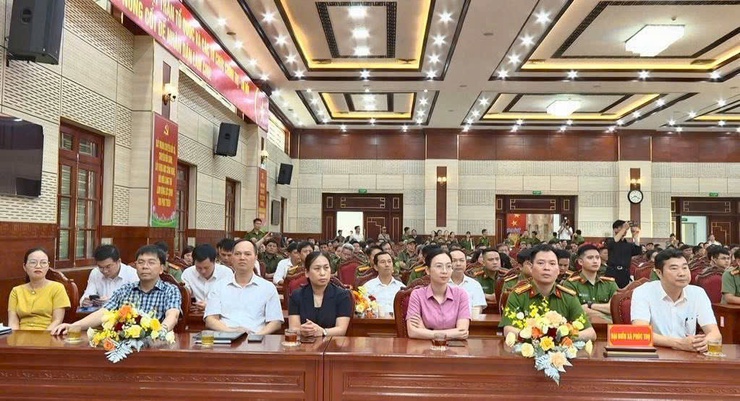 HỘI THI "LỰC LƯỢNG THAM GIA BẢO VỆ AN NINH, TRẬT TỰ Ở CƠ SỞ GIỎI" CỤM THI SỐ 15 - THÀNH PHỐ HÀ NỘI NĂM 2026- Ảnh 3.