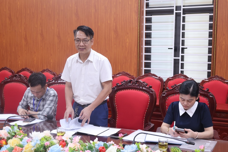 Họp ban chỉ đạo tổ chức thi, tuyển sinh vào lớp 10 trung học phổ thông xã Hòa Phú, năm học 2026 - 2027- Ảnh 4.