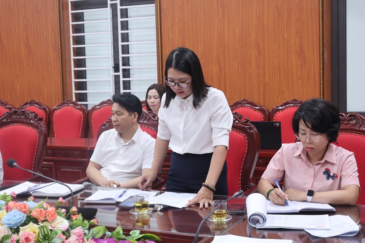 Họp ban chỉ đạo tổ chức thi, tuyển sinh vào lớp 10 trung học phổ thông xã Hòa Phú, năm học 2026 - 2027- Ảnh 5.