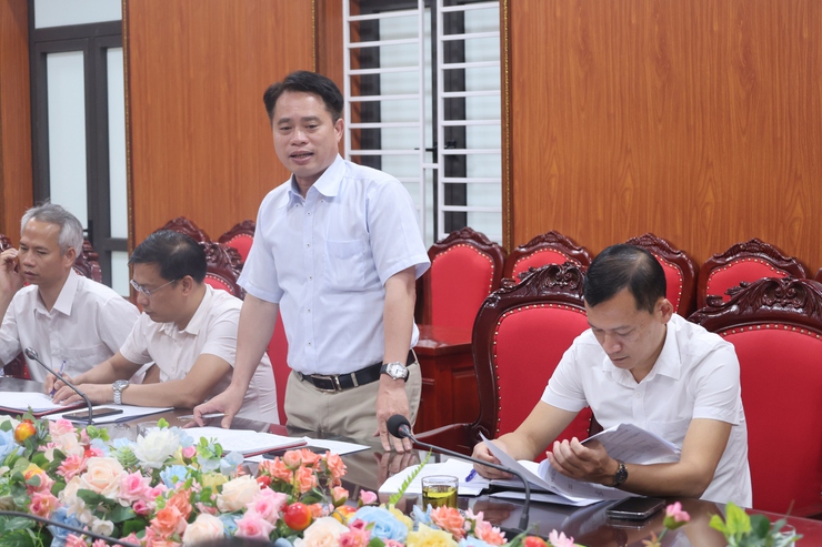 Họp ban chỉ đạo tổ chức thi, tuyển sinh vào lớp 10 trung học phổ thông xã Hòa Phú, năm học 2026 - 2027- Ảnh 6.
