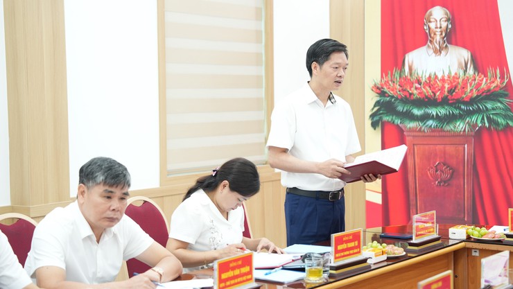 Đoàn giám sát số 7 của Ban Thường vụ Thành uỷ Hà Nội giám sát tại xã Dương Hoà về thực hiện các nhiệm vụ trọng tâm sau sáp nhập - Ảnh 11.