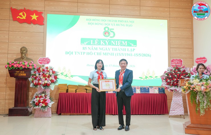 XÃ HƯNG ĐẠO TỔ CHỨC LỄ KỶ NIỆM 85 NĂM NGÀY THÀNH LẬP ĐỘI TNTP HỒ CHÍ MINH (15/5/1941 – 15/5/2026)- Ảnh 12.
