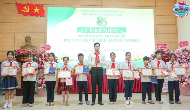 XÃ HƯNG ĐẠO TỔ CHỨC LỄ KỶ NIỆM 85 NĂM NGÀY THÀNH LẬP ĐỘI TNTP HỒ CHÍ MINH (15/5/1941 – 15/5/2026)- Ảnh 14.