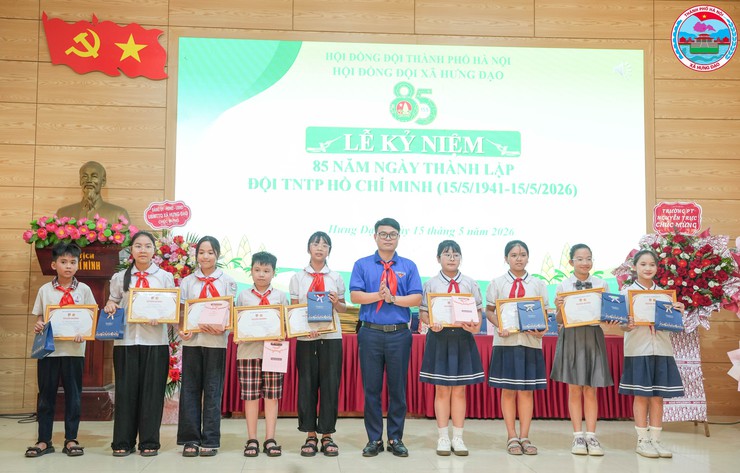XÃ HƯNG ĐẠO TỔ CHỨC LỄ KỶ NIỆM 85 NĂM NGÀY THÀNH LẬP ĐỘI TNTP HỒ CHÍ MINH (15/5/1941 – 15/5/2026)- Ảnh 16.