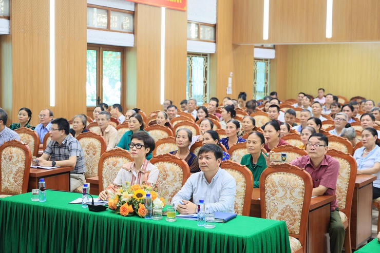 UBND xã Thư Lâm tổ chức hội nghị lấy ý kiến về đồ án Quy hoạch chi tiết tỷ lệ 1/500 Khu đô thị đa mục tiêu- Ảnh 2.
