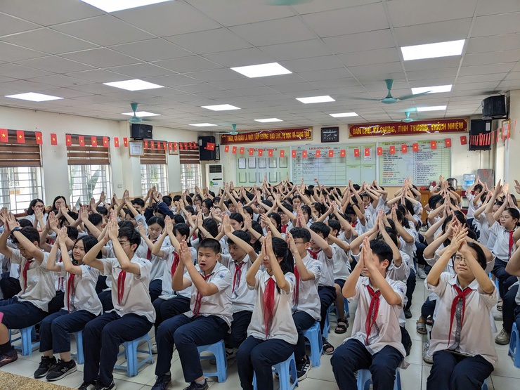 Phường Khương Đình tổ chức hội nghị truyền thông phòng, chống mua bán người cho học sinh năm 2026- Ảnh 2.