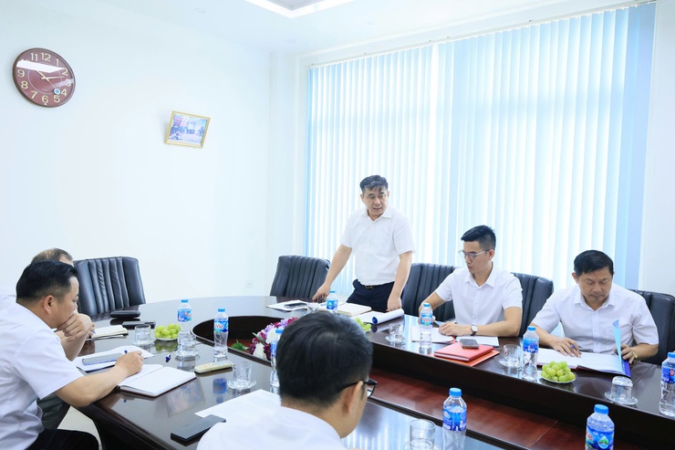 Đoàn kiểm tra số 02 của Đảng ủy xã Thư Lâm kiểm tra việc triển khai thực hiện Nghị quyết Đại hội Đảng các cấp tại Đảng bộ Công ty Cổ phần Xích líp Đông Anh- Ảnh 8.