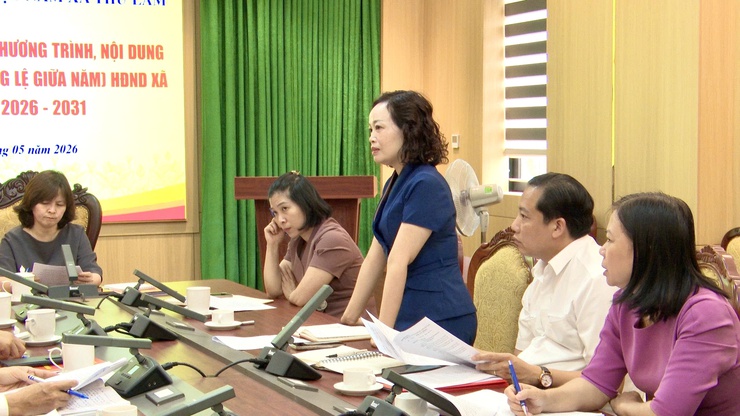 Thường trực HĐND xã Thư Lâm tổ chức họp lãnh đạo 3 cơ quan Thường trực HĐND, lãnh đạo UBND, ban Thường trực Ủy ban MTTQ Việt Nam xã  thống nhất chương trình, nội dung kỳ họp thứ Ba - Ảnh 5.