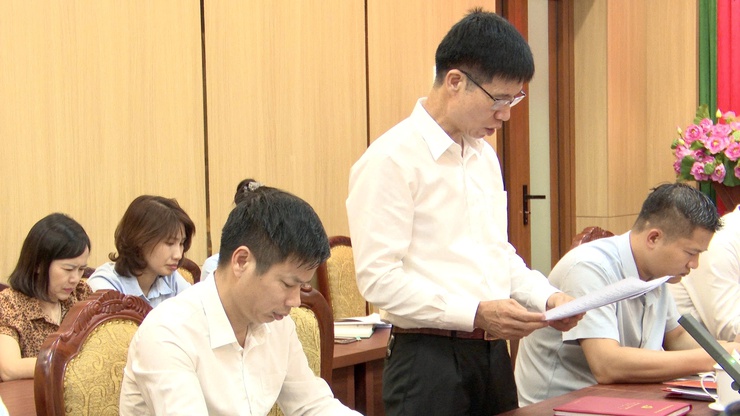 Thường trực HĐND xã Thư Lâm tổ chức họp lãnh đạo 3 cơ quan Thường trực HĐND, lãnh đạo UBND, ban Thường trực Ủy ban MTTQ Việt Nam xã  thống nhất chương trình, nội dung kỳ họp thứ Ba - Ảnh 2.
