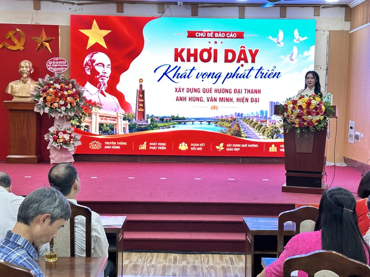 Sôi nổi hội thi "Báo cáo viên tuyên truyền viên giỏi xã Đại Thanh năm 2026", lan tỏa tinh thần Nghị quyết các cấp- Ảnh 4.