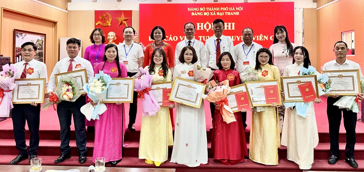Sôi nổi hội thi "Báo cáo viên tuyên truyền viên giỏi xã Đại Thanh năm 2026", lan tỏa tinh thần Nghị quyết các cấp- Ảnh 16.