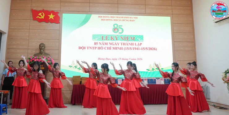 XÃ HƯNG ĐẠO TỔ CHỨC LỄ KỶ NIỆM 85 NĂM NGÀY THÀNH LẬP ĐỘI TNTP HỒ CHÍ MINH (15/5/1941 – 15/5/2026)- Ảnh 4.