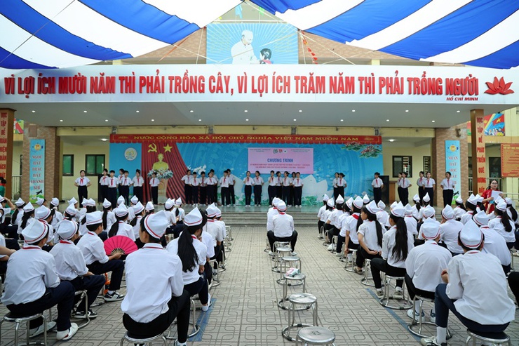 Xuân Mai tổ chức chương trình kỷ niệm 85 năm Ngày thành lập Đội TNTP Hồ Chí Minh- Ảnh 5.