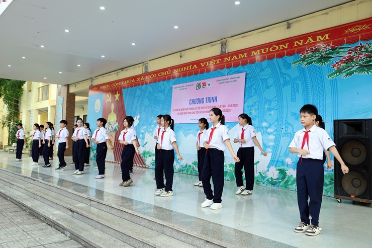 Xuân Mai tổ chức chương trình kỷ niệm 85 năm Ngày thành lập Đội TNTP Hồ Chí Minh- Ảnh 3.