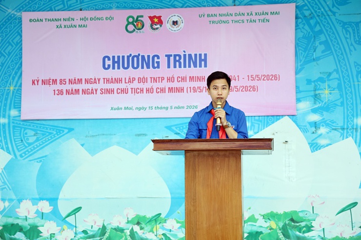 Xuân Mai tổ chức chương trình kỷ niệm 85 năm Ngày thành lập Đội TNTP Hồ Chí Minh- Ảnh 6.