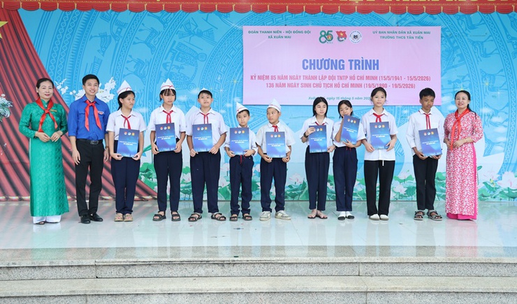Xuân Mai tổ chức chương trình kỷ niệm 85 năm Ngày thành lập Đội TNTP Hồ Chí Minh- Ảnh 8.