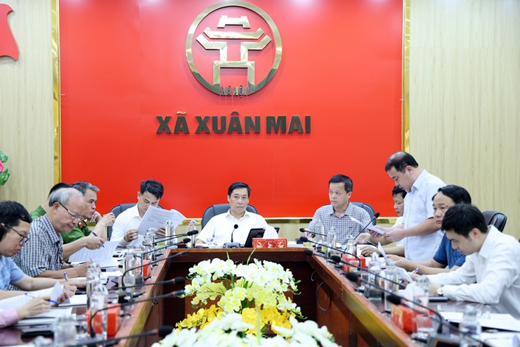 Xuân Mai: Khảo sát thực hiện mô hình "Tuyến phố văn minh" tại khu vực thôn Tân Bình- Ảnh 7.