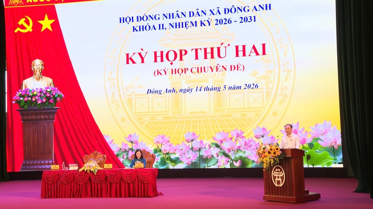 HĐND xã Đông Anh tổ chức Kỳ họp thứ Hai (Kỳ họp chuyên đề) khóa II, nhiệm kỳ 2026 - 2031- Ảnh 1.