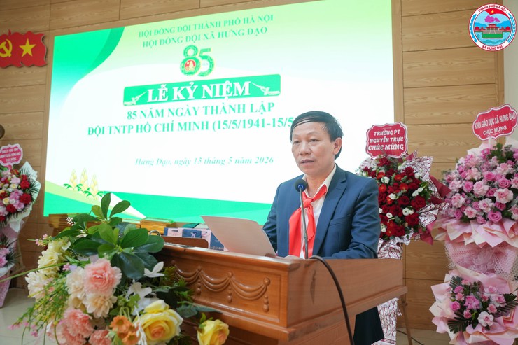 XÃ HƯNG ĐẠO TỔ CHỨC LỄ KỶ NIỆM 85 NĂM NGÀY THÀNH LẬP ĐỘI TNTP HỒ CHÍ MINH (15/5/1941 – 15/5/2026)- Ảnh 11.