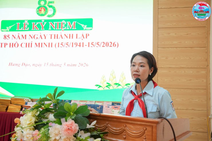 XÃ HƯNG ĐẠO TỔ CHỨC LỄ KỶ NIỆM 85 NĂM NGÀY THÀNH LẬP ĐỘI TNTP HỒ CHÍ MINH (15/5/1941 – 15/5/2026)- Ảnh 8.