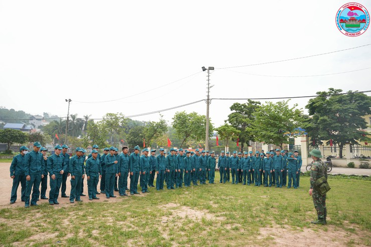 XÃ HƯNG ĐẠO KHAI MẠC HUẤN LUYỆN DÂN QUÂN CƠ ĐỘNG NĂM 2026- Ảnh 5.