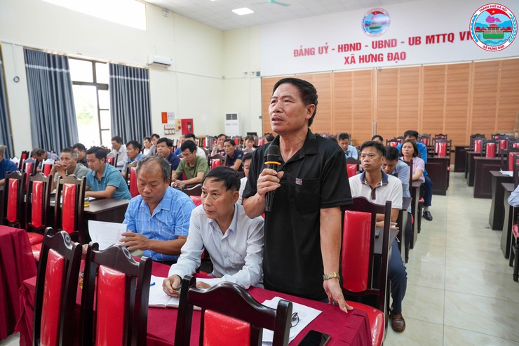 UBND XÃ HƯNG ĐẠO TỔ CHỨC HỘI NGHỊ TRIỂN KHAI THỰC HIỆN CHÍNH SÁCH ĐỐI VỚI HỘ NGHÈO, HỘ CẬN NGHÈO NĂM 2026 - Ảnh 3.