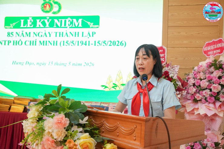 XÃ HƯNG ĐẠO TỔ CHỨC LỄ KỶ NIỆM 85 NĂM NGÀY THÀNH LẬP ĐỘI TNTP HỒ CHÍ MINH (15/5/1941 – 15/5/2026)- Ảnh 9.