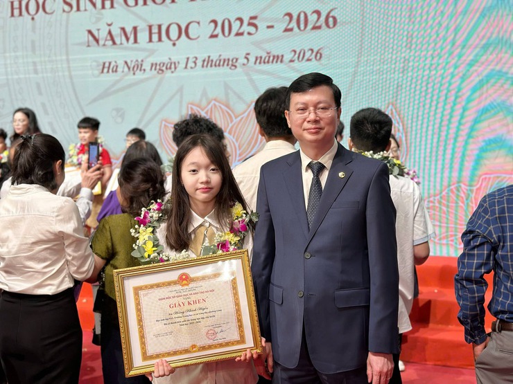 VINH DANH HỌC SINH GIỎI TIÊU BIỂU THỦ ĐÔ- Ảnh 5.