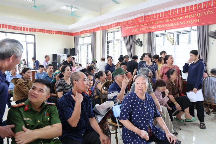 CÔNG AN XÃ TAM HƯNG ĐỒNG HÀNH CÙNG NHÂN DÂN TRONG CÔNG TÁC CHI TRẢ GPMB DỰ ÁN KHU ĐÔ THỊ THỂ THAO QUỐC TẾ HÀ NỘI (Dự án khu đô thị thể thao Olympic)- Ảnh 2.