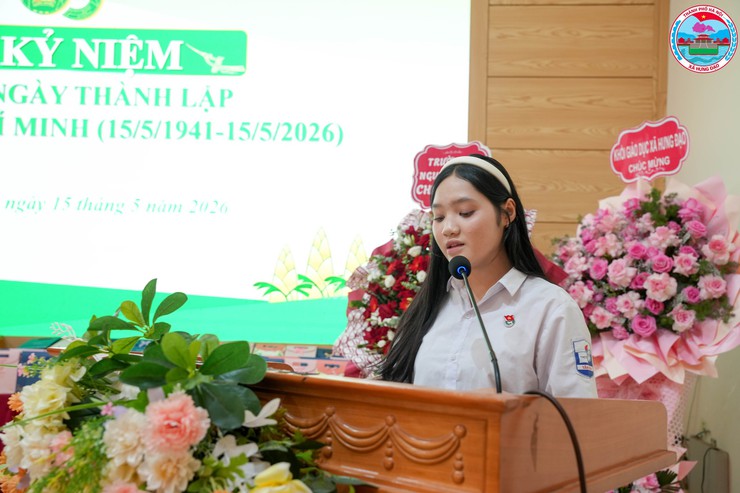 XÃ HƯNG ĐẠO TỔ CHỨC LỄ KỶ NIỆM 85 NĂM NGÀY THÀNH LẬP ĐỘI TNTP HỒ CHÍ MINH (15/5/1941 – 15/5/2026)- Ảnh 10.