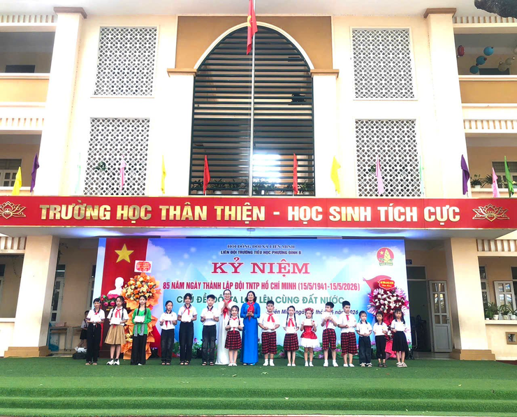 Hội đồng Đội xã phối hợp với Liên đội trường Tiểu học Phương Đình B tổ chức Kỷ niệm 85 năm Ngày thành lập Đội Thiếu niên tiền phong Hồ Chí Minh (15/5/1941- 15/5/2026)- Ảnh 7.
