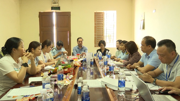 Sơn Đồng đón Đoàn kiểm tra liên ngành số 2 Thành phố về công tác an toàn thực phẩm- Ảnh 1.