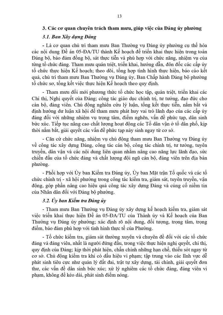Kế hoạch Thực hiện Đề án số 05-ĐA/TU, ngày 01/4/2026 của Thành ủy Hà Nội về "nâng cao năng lực lãnh đạo, sức chiến đấu của các cấp ủy đảng; phát huy vai trò tiên phong, gương mẫu, trách nhiệm của cán bộ, đảng viên...- Ảnh 13.