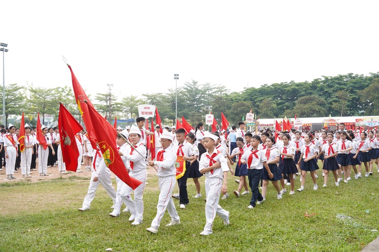 Phường Chương Mỹ tổ chức ngày hội măng non “85 mùa hoa – tự hào truyền thống đội”- Ảnh 5.
