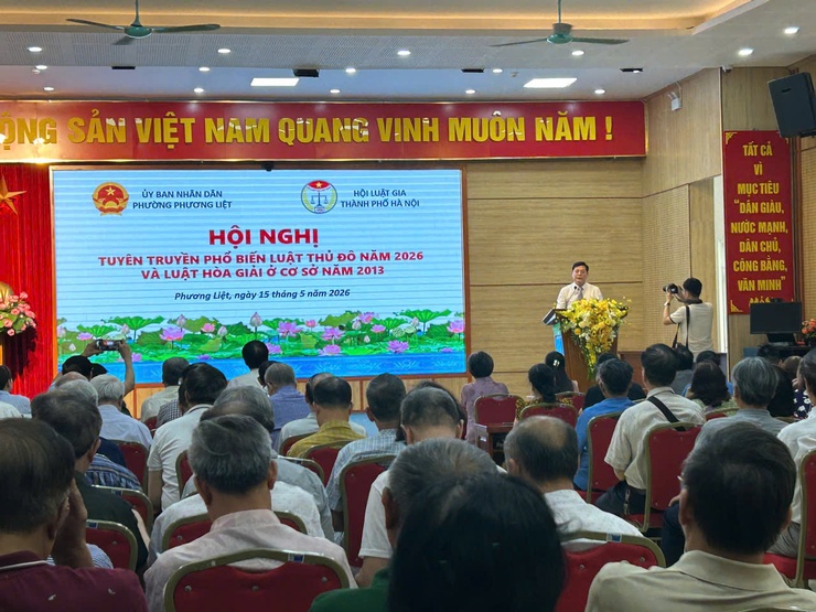 Hội nghị tuyên truyền Luật Thủ Đô năm 2026, Luật hòa giải ở cơ sở và trợ giúp pháp lý- Ảnh 6.
