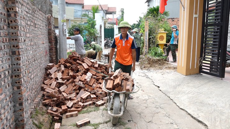 Nhân dân xóm Buối, thôn Vật Lại 3 hiến đất mở rộng đường giao thông- Ảnh 6.