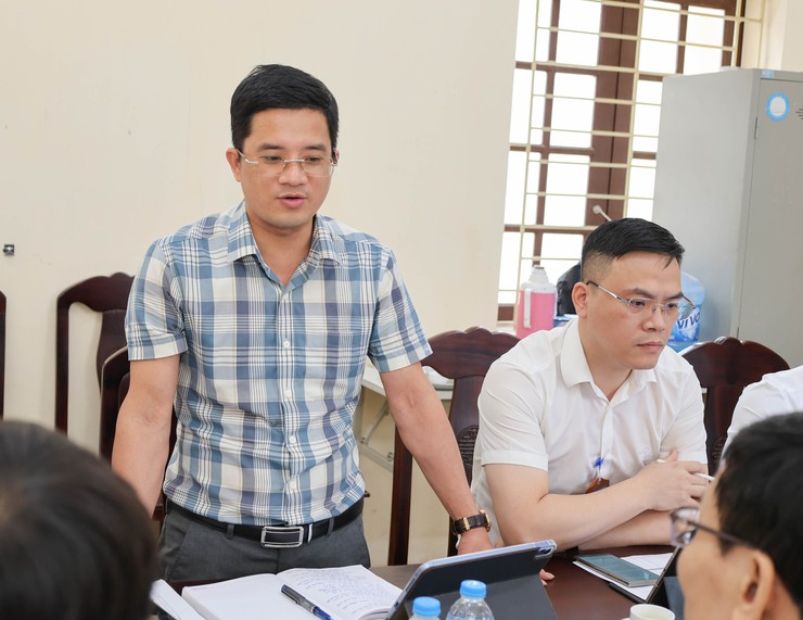 Hội nghị khảo sát công tác quản lý các di tích lịch sử - văn hóa trên địa bàn xã- Ảnh 2.