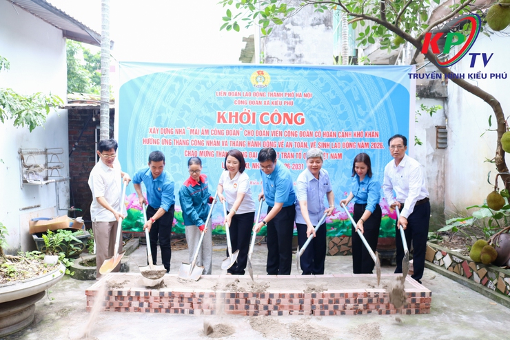 Công đoàn xã Kiều Phú khởi công xây dựng “Mái ấm Công đoàn” cho đoàn viên có hoàn cảnh khó khăn- Ảnh 7.