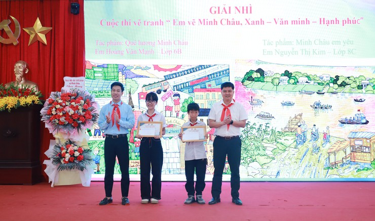 Hội đồng Đội xã Minh Châu: Sáng mãi truyền thống 85 năm vẻ vang của Đội Thiếu niên tiền phong Hồ Chí Minh- Ảnh 11.