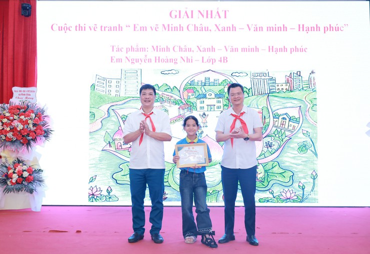 Hội đồng Đội xã Minh Châu: Sáng mãi truyền thống 85 năm vẻ vang của Đội Thiếu niên tiền phong Hồ Chí Minh- Ảnh 10.