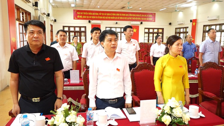 Kỳ họp thứ Hai HĐND xã Vật Lại Khóa XX, nhiệm kỳ 20261- 2031- Ảnh 2.