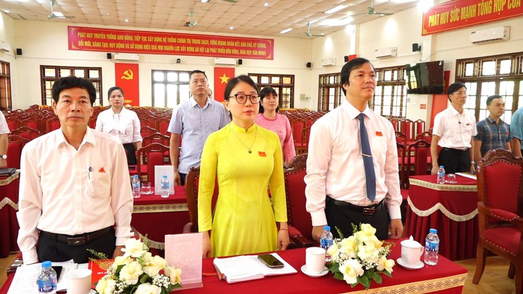 Kỳ họp thứ Hai HĐND xã Vật Lại Khóa XX, nhiệm kỳ 20261- 2031- Ảnh 3.