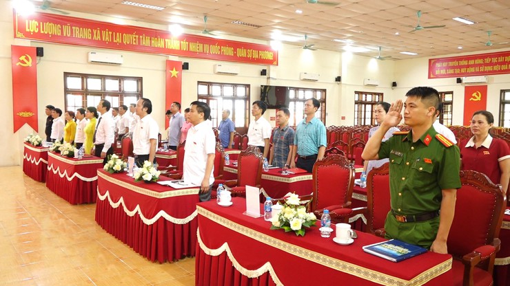 Kỳ họp thứ Hai HĐND xã Vật Lại Khóa XX, nhiệm kỳ 20261- 2031- Ảnh 5.