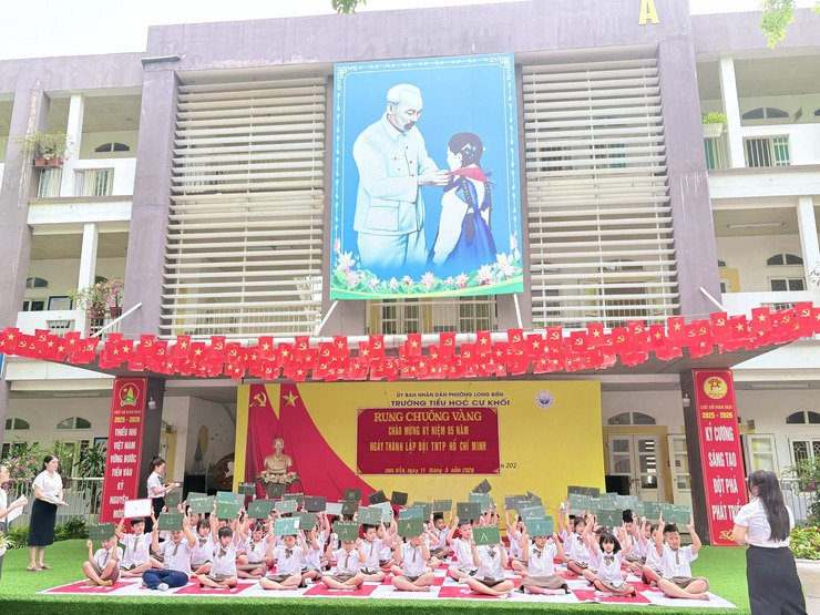 Tự hào trang sử Điện Biên, thiếu nhi Long Biên thi đua làm theo 5 điều Bác Hồ dạy- Ảnh 4.