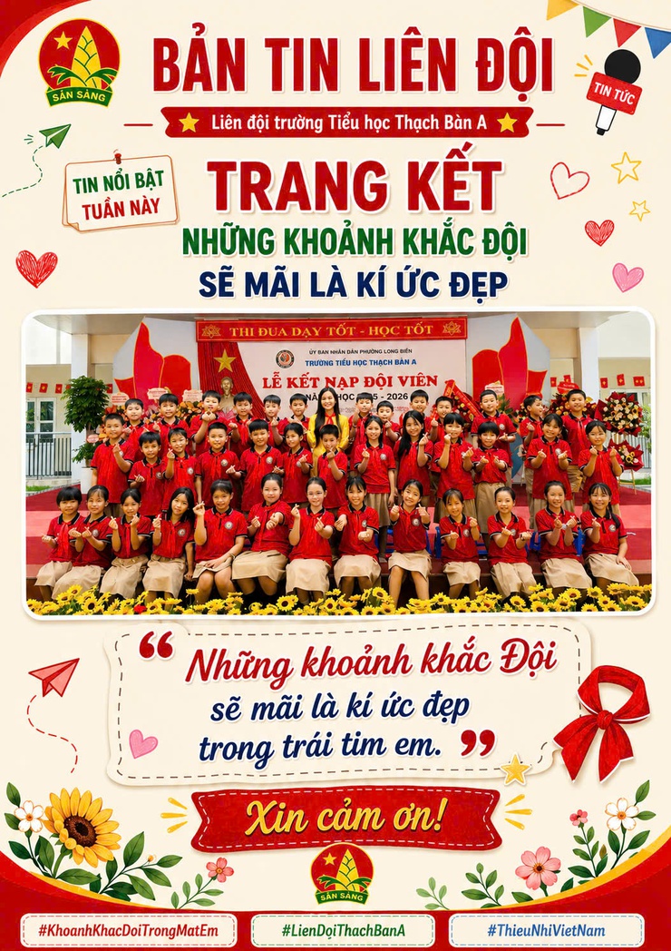 Tự hào trang sử Điện Biên, thiếu nhi Long Biên thi đua làm theo 5 điều Bác Hồ dạy- Ảnh 5.