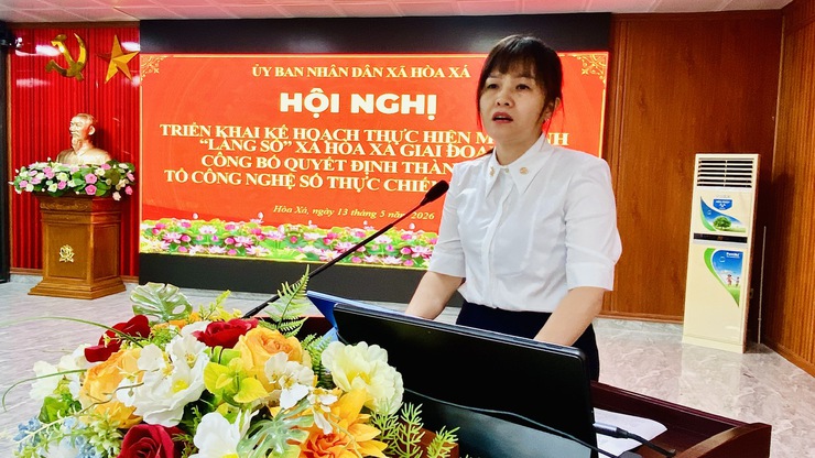 Hòa Xá nhân rộng mô hình "Làng số", thúc đẩy chuyển đổi số từ cơ sở- Ảnh 1.