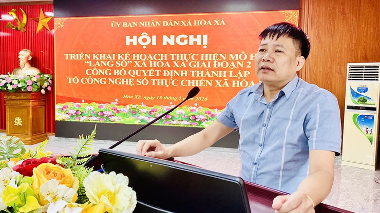 Hòa Xá nhân rộng mô hình "Làng số", thúc đẩy chuyển đổi số từ cơ sở- Ảnh 2.